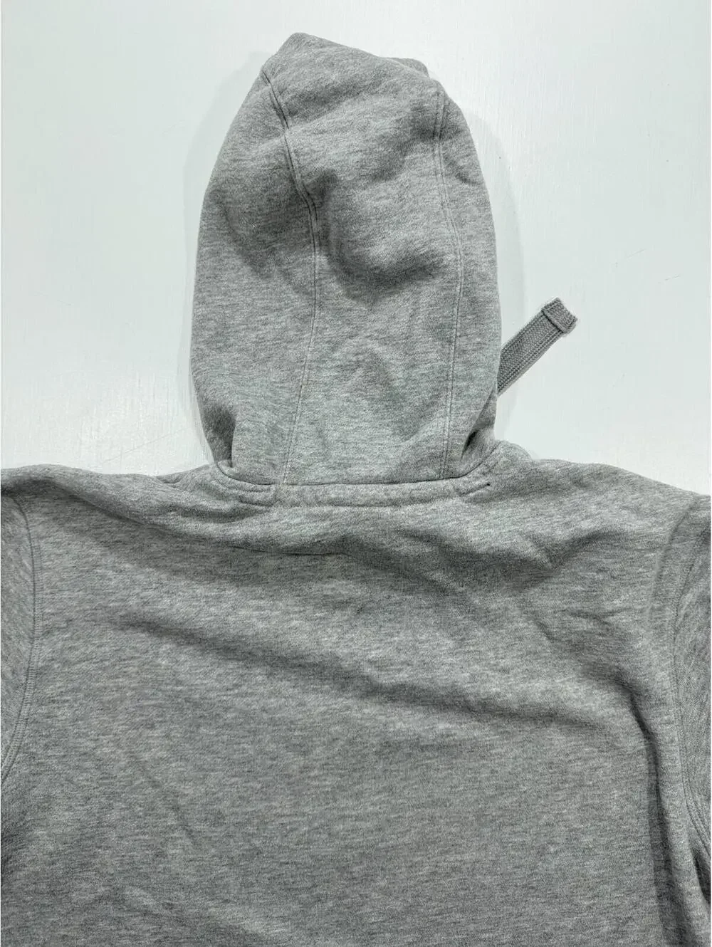 Adidas Tin Man Elite Hoodie Mens Medium Gray Pullover Fleece Sweatshirt